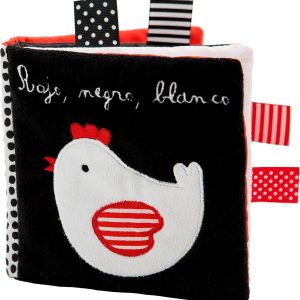 Rojo, Negro, Blanco – Libro de tela