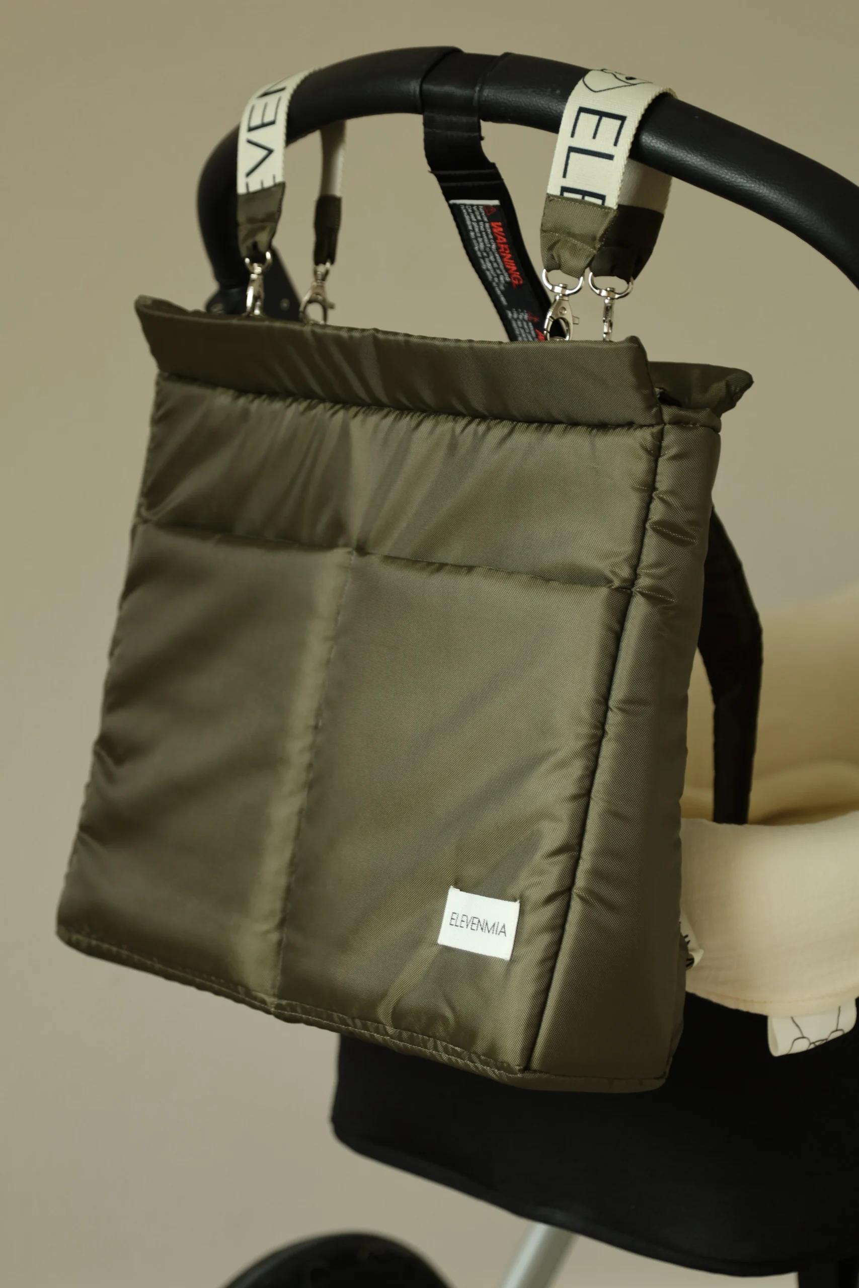 Mochila E-BAG de carro Technic Verde Militar - Imagen 3