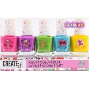Caja 5 Esmaltes de Uñas Create it!