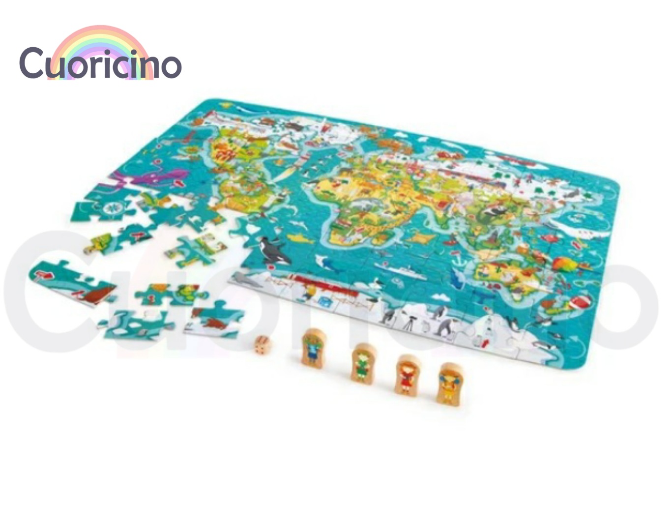 Rompecabezas, juegos y giras por el mundo 2 en 1 - Imagen 2