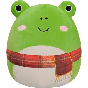 Squishmallows Rana con Bufanda Wendy 30cm